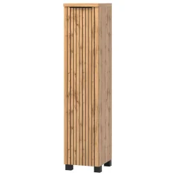 2 Becken Waschkonsole & Spiegel & Schrank - Crystoga (vierteilig)