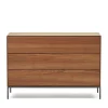 110 cm breite Kommode mit drei Schubladen - Milena