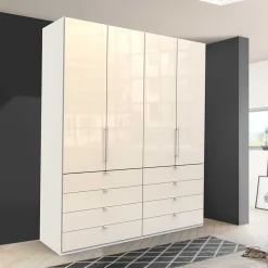200 cm breiter Kleiderschrank mit acht Schubladen - Zidarie