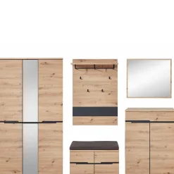 265 cm breites Flurmöbel Komplettset - Kuetra (fünfteilig)