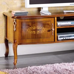 50 cm hohe TV Kommode Natale im Barockstil