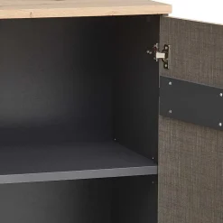 122 cm hoher Aktenschrank mit zwei Türen - Kuetra