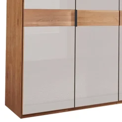 236 cm hoher Kleiderschrank mit acht Türen - Dilacco