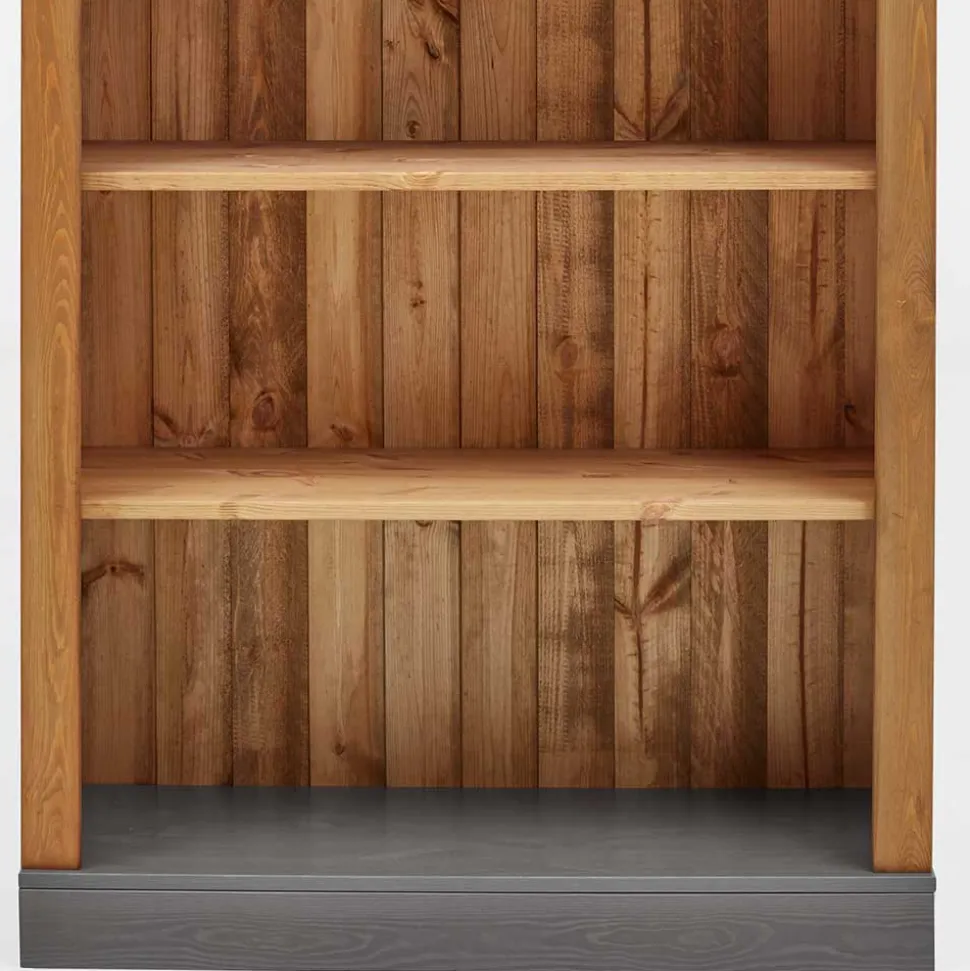 202 cm hohes Landhaus Bücherregal zweifarbig - Eshelas