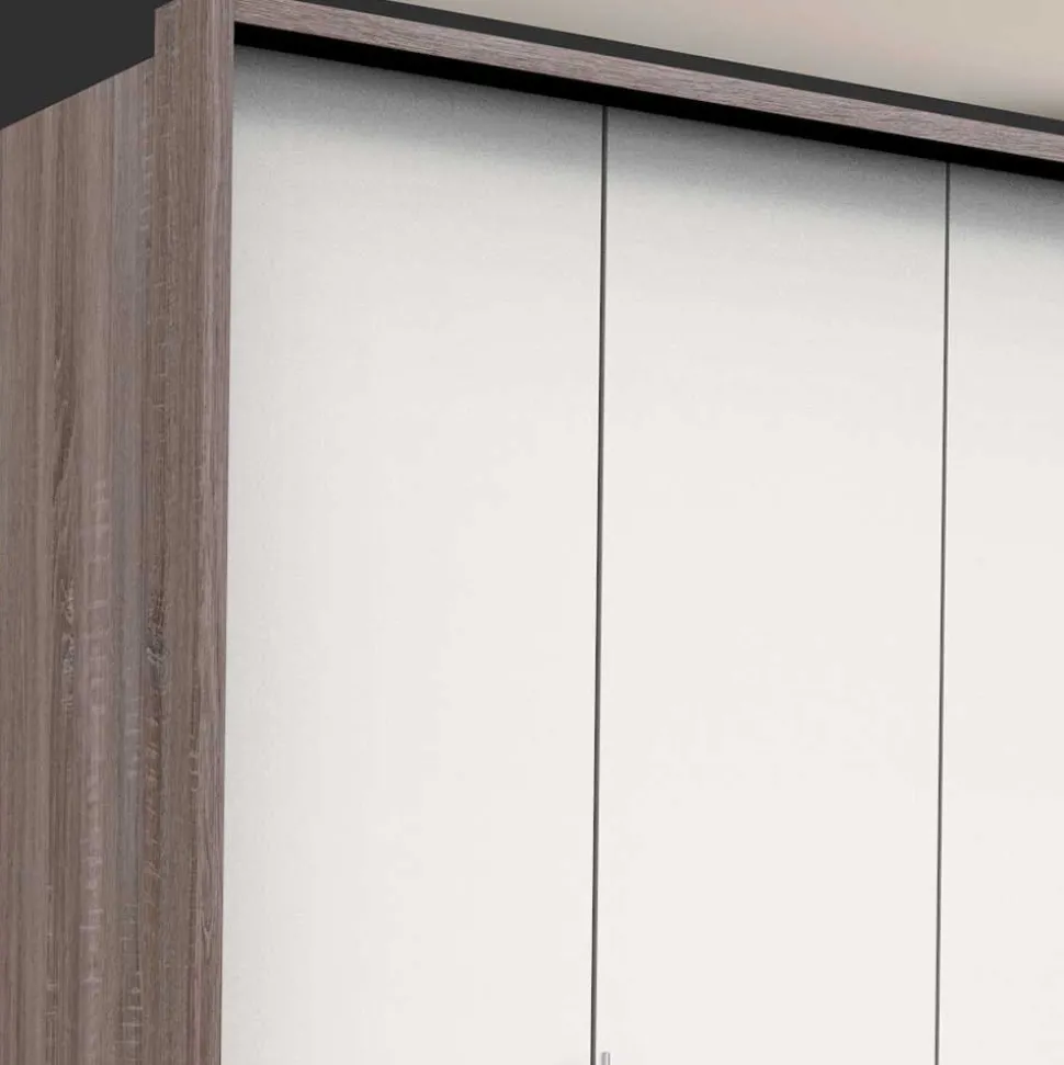 200 cm Kombi Kleiderschrank mit 58 cm Tiefe - Tivierto