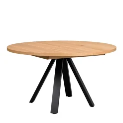 135 cm runder Esstisch in modernem Design - Mocima