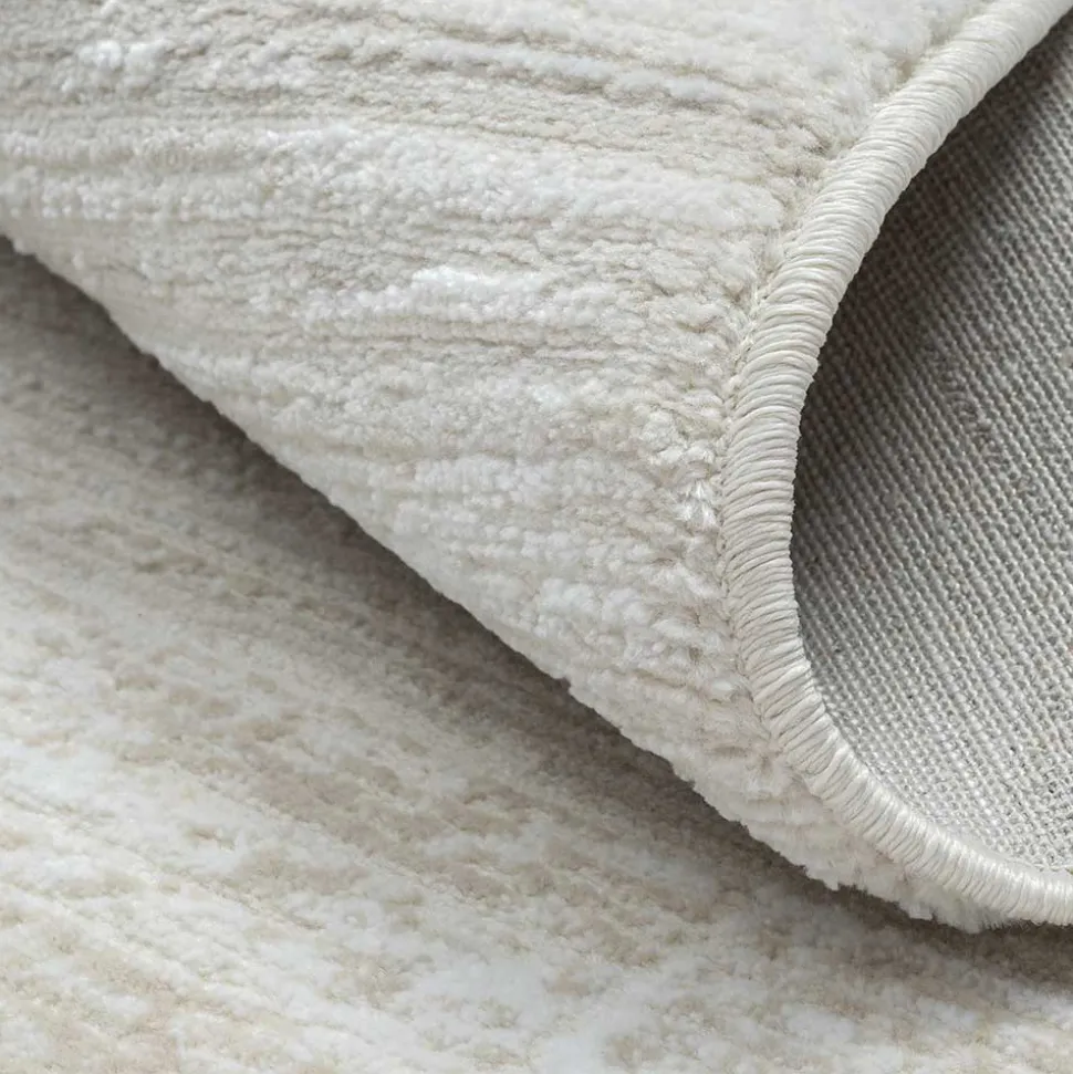 120 cm runder Teppich gemustert - Anika