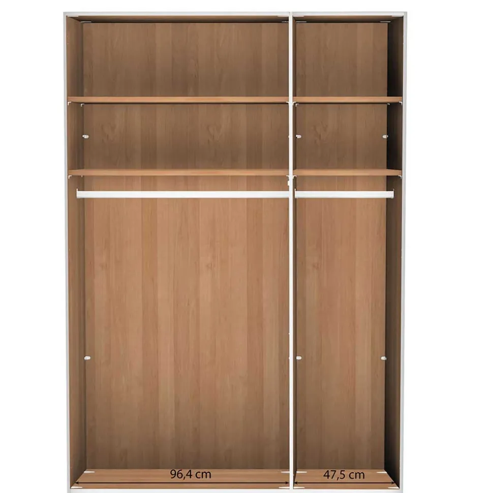 150 cm Schlafzimmer Schrank mit drei Türen - Emdsiva II