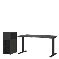 160 cm Schreibtisch & Regal Kombi - Tila (zweiteilig)