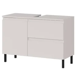 80 cm Waschbeckenschrank in Hellgrau - Dadra