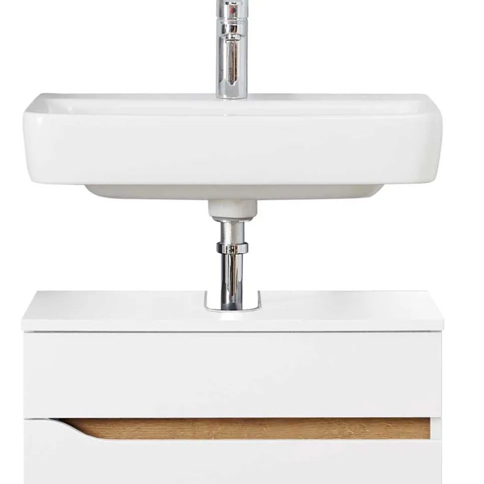 60 cm Waschtischkonsole mit Schublade - Zenata