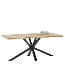 3 Größen Esszimmer Tisch mit Baumkante Akazie - Fornax