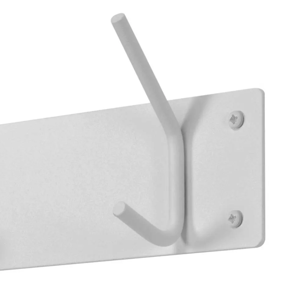 5 Haken Garderobenleiste aus Stahl - Malinsia