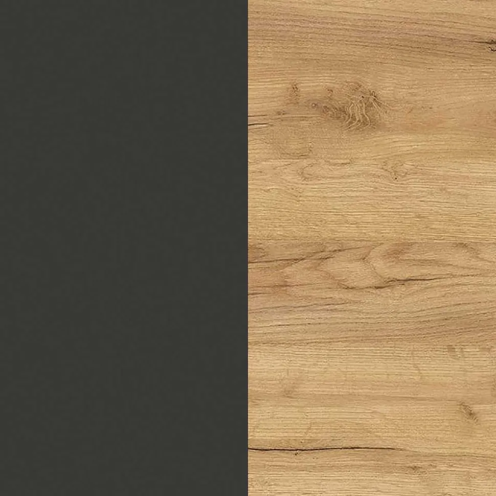 1,90 m Bad Hochschrank in Dunkelgrau - Lucrino