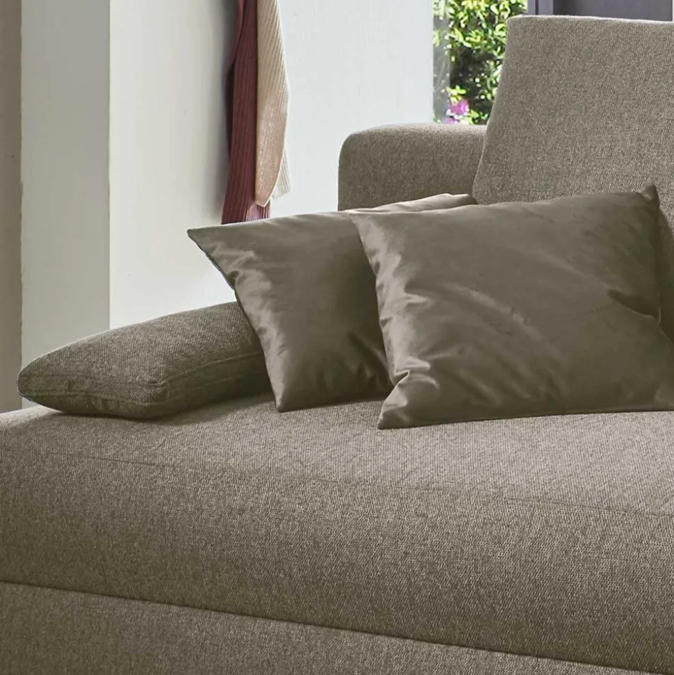 2 Personen Bettcouch in Dunkelgrau - Matsu