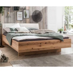 2 Personen Bettgestell aus Kernbuche massiv - Krofun