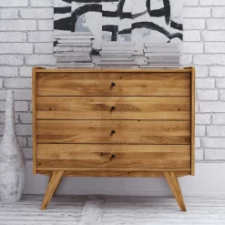 4 Schubladen Kommode im Midcentury Design - Hardus