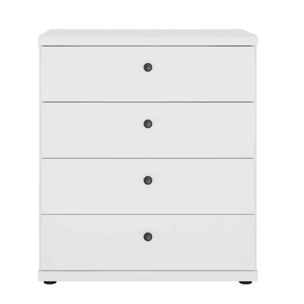 4 Schubladen Kommode mit Metallgriffen - Flinn