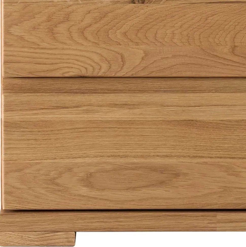 2 Schubladen Nachtkommode - 50x45x35 cm - Atluvia