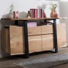 Abgefahrenes Design Sideboard aus Akazie - Lussina