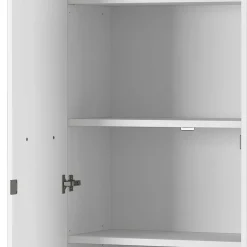 Abschließbarer Akten Büroschrank in Lichtgrau - Ofledio