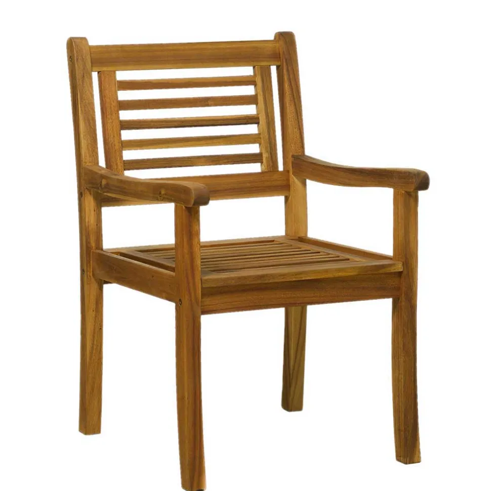 Akazie Gartengruppe mit Tisch oval - Egina (vierteilig)