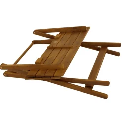 Akazienholz Klapptisch mit X Gestell - Flavios