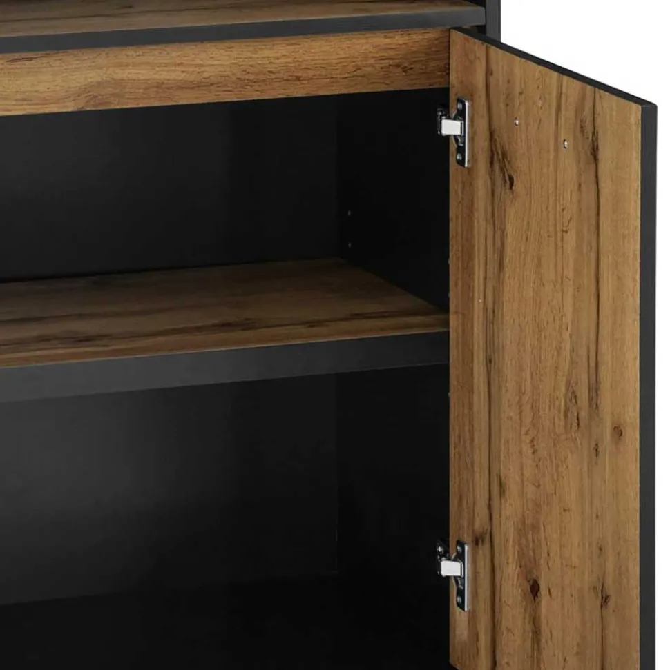 Aktenregal in Wildeiche Optik - Gunnar