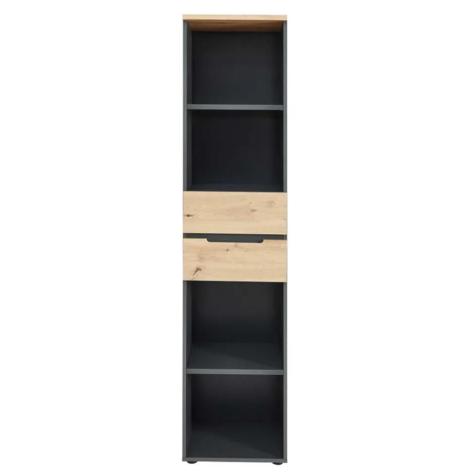 Aktenregal mit vier Fächern & zwei Schubladen - Kuetra