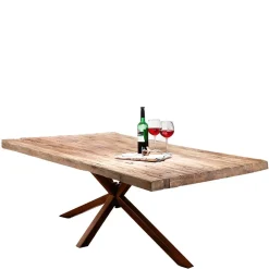 Altholztisch aus Teak Massivholz - Dattilon