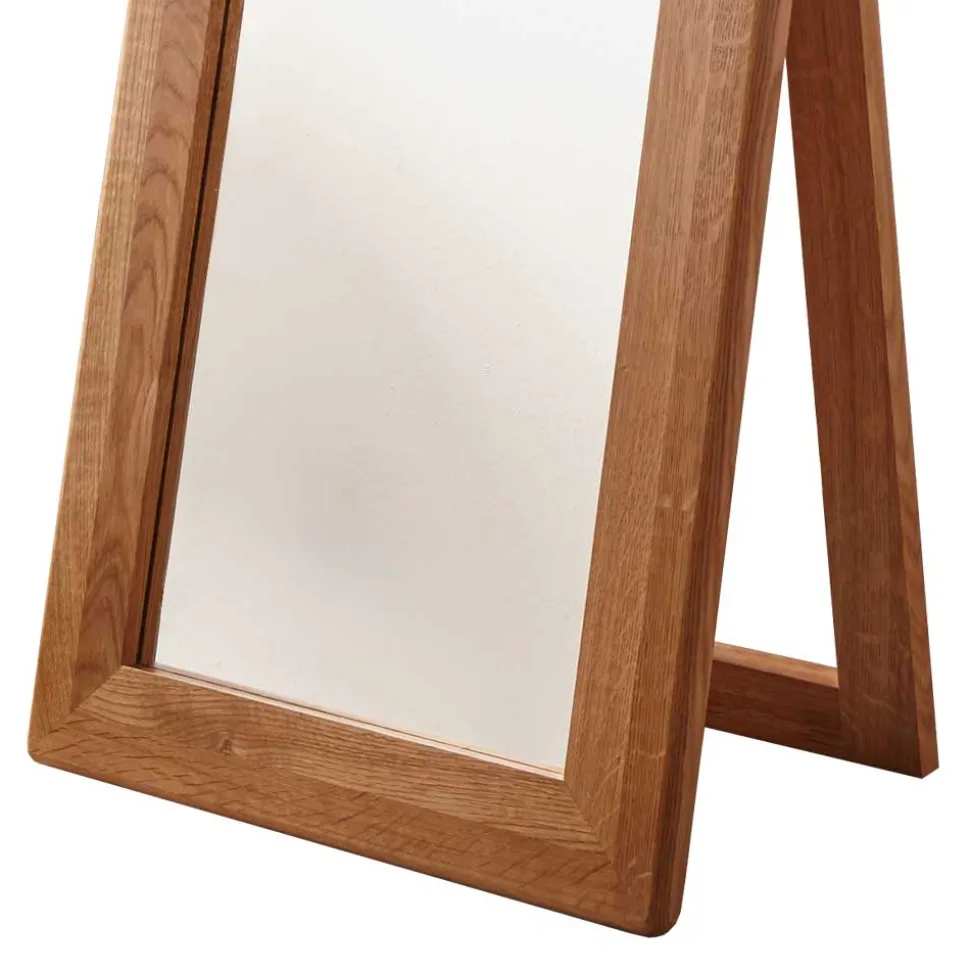 Ankleidespiegel Uvinessa aus Wildeiche Massivholz