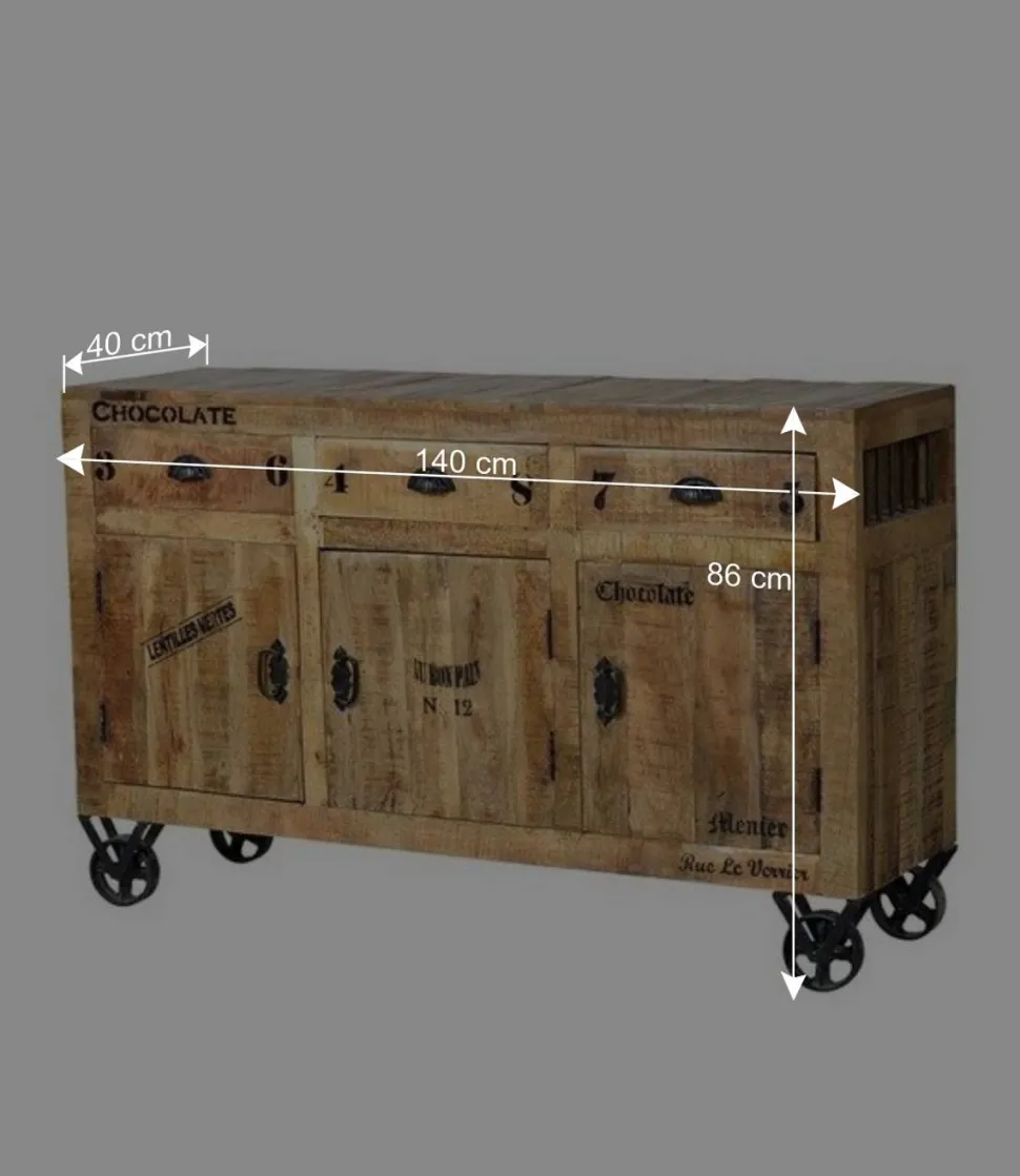 Anrichte Indri auf Rollen