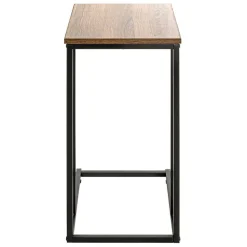 Anstelltisch auf Rollen in Eiche Dekor - Gionno