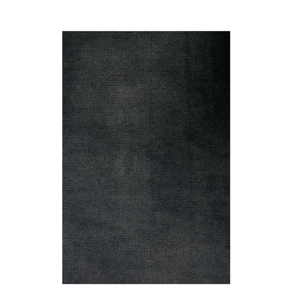 Anthrazitfarbene Samt Recamiere Ertrego mit Armlehne links