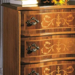 Antike Kommode Agosto in Nussbaumfarben