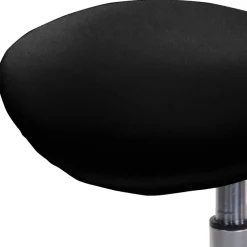 Arbeitshocker mit Sattelsitz in Schwarz - Simeona