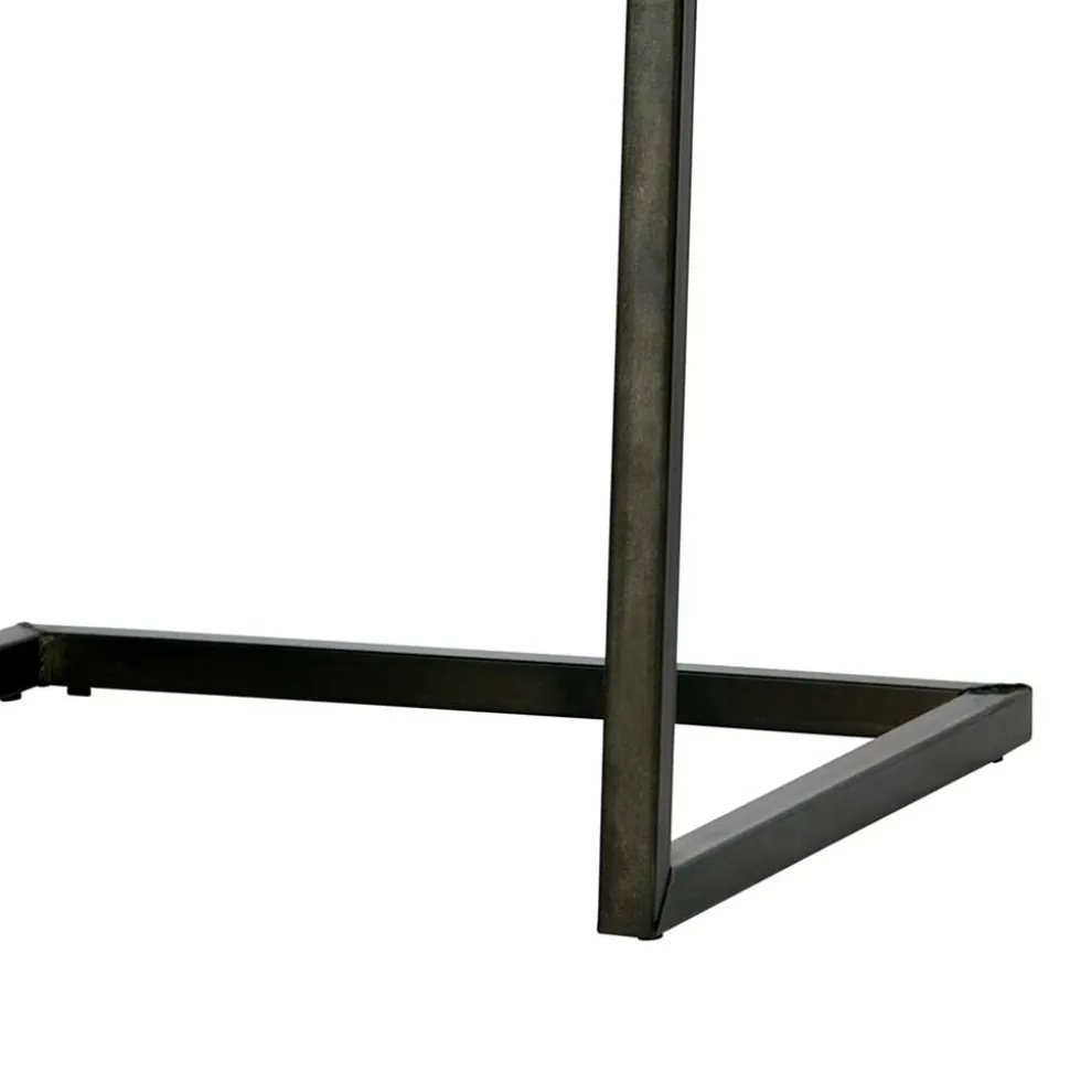 Armlehnen Freischwinger in Anthrazit - Birte (2er Set)