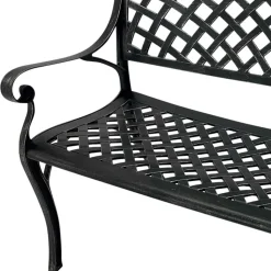 Armlehnen Parkbank im Vintage Look - Mora