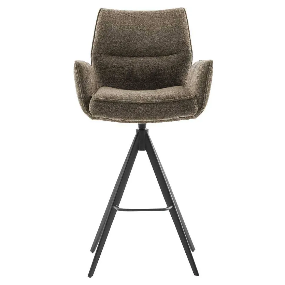 Armlehnen-Barstühle mit Taschenfederkern - Cizio (2er Set)