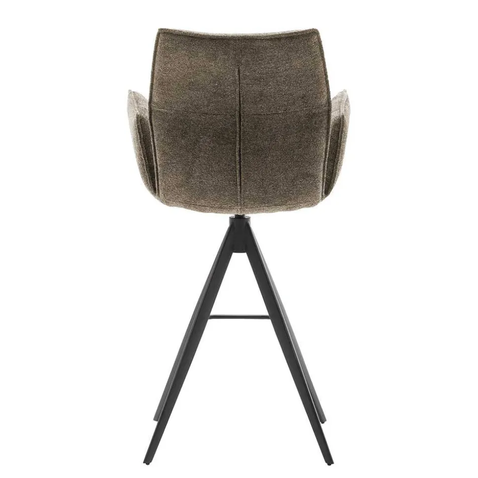 Armlehnen-Barstühle mit Taschenfederkern - Cizio (2er Set)