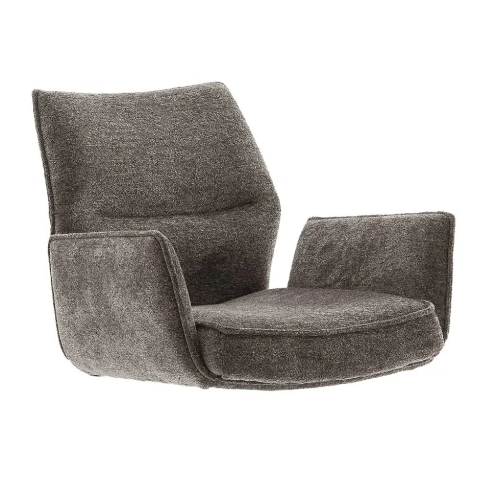 Armlehnen-Barstühle mit Taschenfederkern - Cizio (2er Set)