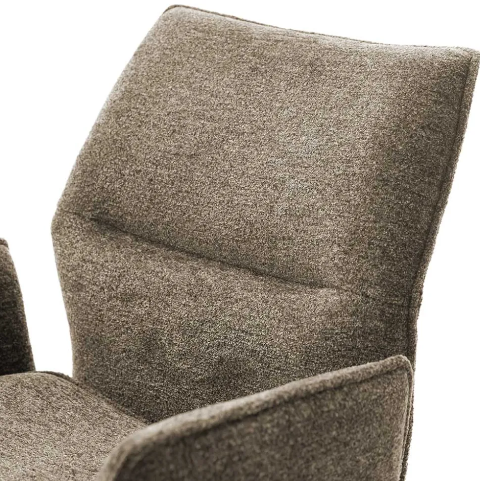 Armlehnen-Barstühle mit Taschenfederkern - Cizio (2er Set)