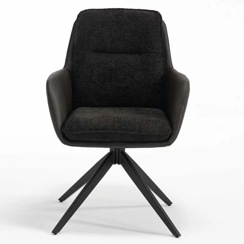 Armlehnenstuhl - drehbar um 180 Grad - Harry (2er Set)