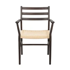 Armlehnenstuhl in Eiche Dunkel - Gardaz
