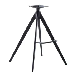 Armlehnen-Tresenstühle aus Echtleder - Delamaro (2er Set)