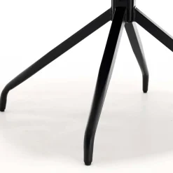 Armlehnstuhl in Anthrazit Chenille - Emgo (2er Set)