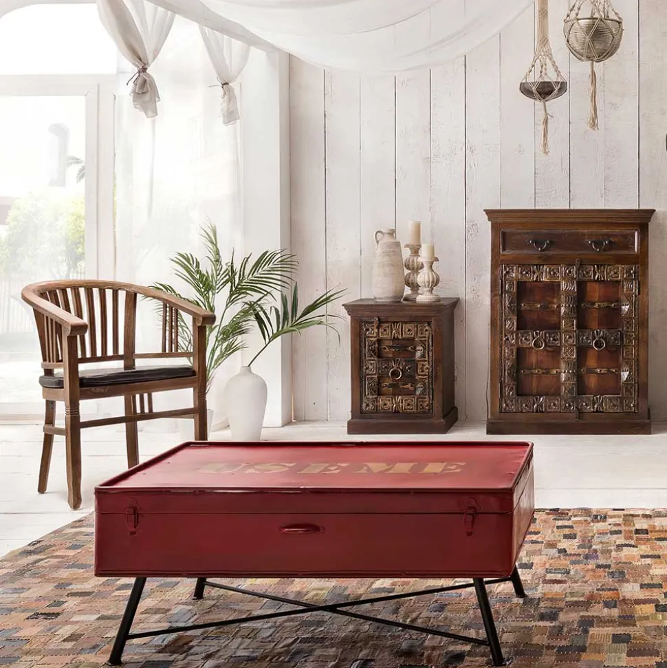 Armlehnstuhl Mangato aus Teak Recyclingholz