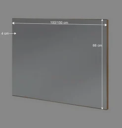 Asteiche Flur Spiegel rechteckig - Sotunes