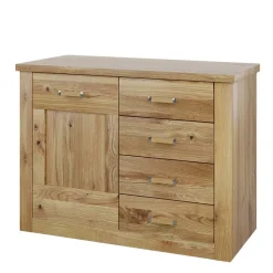 Asteiche Kommode teilmassiv - Zamron