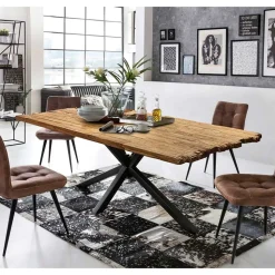 Ausgefallener Tisch aus Teak Recyclingholz rustikal - Kyras